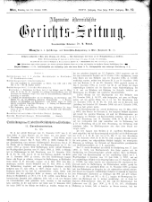 Allgemeine Österreichische Gerichtszeitung