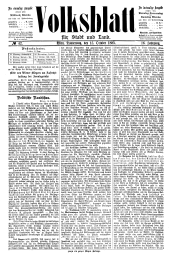 Volksblatt für Stadt und Land