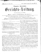 Allgemeine Österreichische Gerichtszeitung