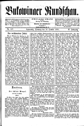 Bukowinaer Rundschau