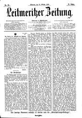 Leitmeritzer Zeitung