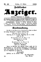 Feldkircher Anzeiger