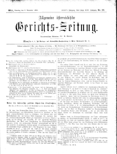 Allgemeine Österreichische Gerichtszeitung