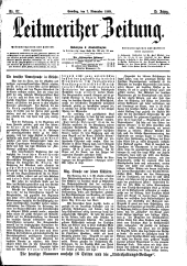 Leitmeritzer Zeitung