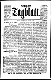 Mährisches Tagblatt