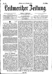 Leitmeritzer Zeitung