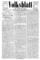 Volksblatt für Stadt und Land