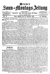 Wiener Sonn- und Montags-Zeitung