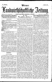 Wiener Landwirtschaftliche Zeitung