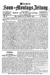 Wiener Sonn- und Montags-Zeitung