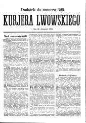 Kuryer Lwowski (Lemberger Courier)