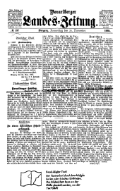 Vorarlberger Landes-Zeitung