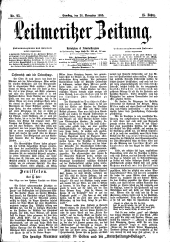 Leitmeritzer Zeitung