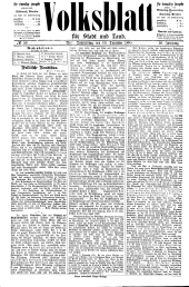 Volksblatt für Stadt und Land