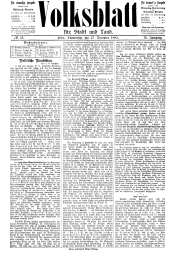 Volksblatt für Stadt und Land