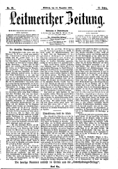 Leitmeritzer Zeitung