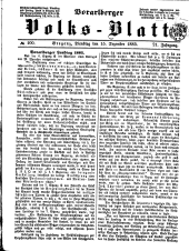 Vorarlberger Volksblatt