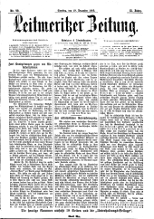 Leitmeritzer Zeitung