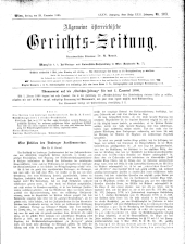 Allgemeine Österreichische Gerichtszeitung