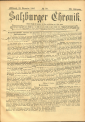 Salzburger Chronik