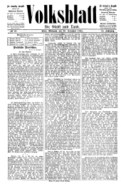 Volksblatt für Stadt und Land