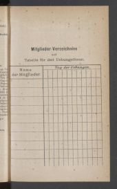 Übersicht: Mitglieder-Verzeichnis