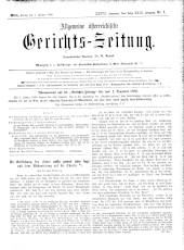 Allgemeine Österreichische Gerichtszeitung