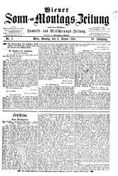 Wiener Sonn- und Montags-Zeitung