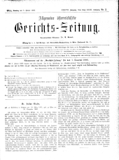 Allgemeine Österreichische Gerichtszeitung