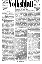 Volksblatt für Stadt und Land