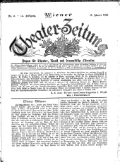 Wiener Theaterzeitung