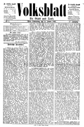 Volksblatt für Stadt und Land