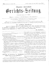 Allgemeine Österreichische Gerichtszeitung