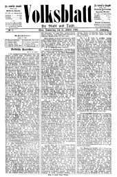 Volksblatt für Stadt und Land