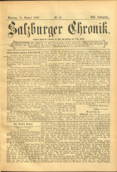 Salzburger Chronik