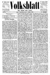 Volksblatt für Stadt und Land