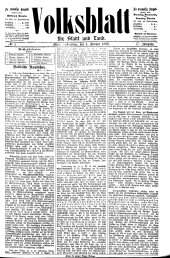 Volksblatt für Stadt und Land