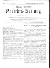 Allgemeine Österreichische Gerichtszeitung