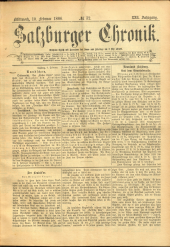 Salzburger Chronik