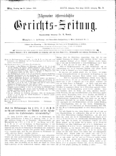 Allgemeine Österreichische Gerichtszeitung