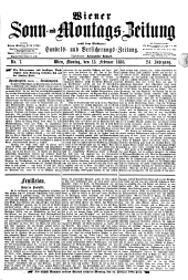 Wiener Sonn- und Montags-Zeitung