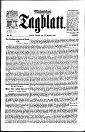 Mährisches Tagblatt