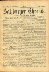 Salzburger Chronik