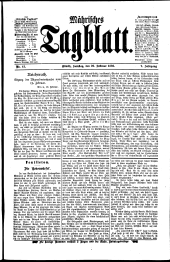 Mährisches Tagblatt