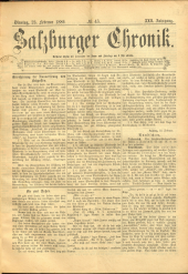 Salzburger Chronik