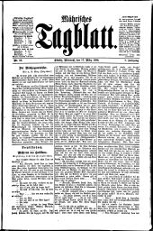 Mährisches Tagblatt