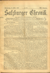 Salzburger Chronik