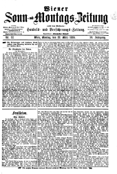 Wiener Sonn- und Montags-Zeitung