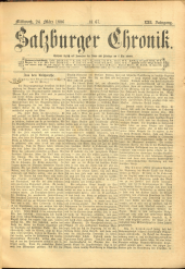 Salzburger Chronik