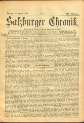 Salzburger Chronik